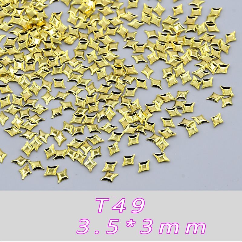 T49--(3.5*5mm) 금속 별