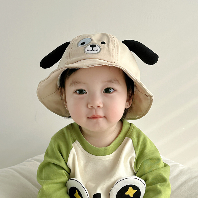 Sombreros para bebés primavera y otoño sombreros para bebés sombreros pescadores lindos super delgados sombreros para bebés masculinos y femeninos sombreros para protegerse del sol
