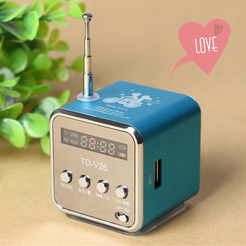 Lk充電可能な小型オーディオusbメモリ携帯カードのスピーカーのディスプレイミニmp3プレーヤーのラジオのスピーカー|undefined