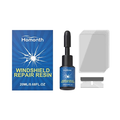 Windshield Care Kit Transparent: Auto glass repair liquid