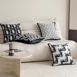 跨境亚马逊家居沙发抱枕套ins风现代简约客厅装饰靠枕床头靠垫套