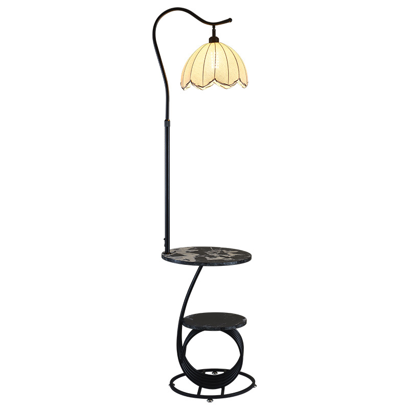 Luces de piso de estilo medieval retro sala de estar arte mesa de té dormitorio cabecera de la cama luces de pesca 488L