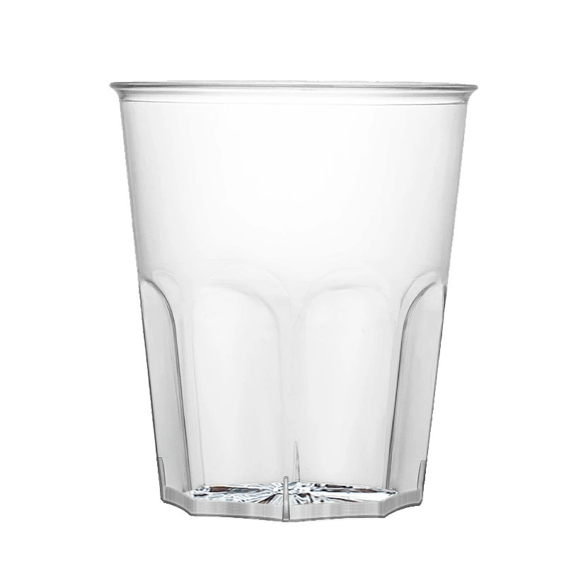 Disposable cup water cup aviation cup high-grade hard plastic cup thickened for commercial use office entertaining home drinking cup