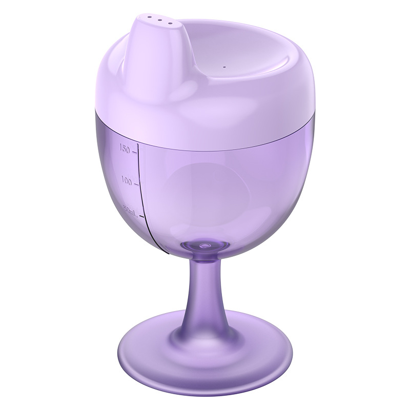 Explosions Learning Drinking Cup Children's Goblet Baby Wine Cup Fruit Juice Cup Drop-resistant Milk Cup Baby Tableware Wholesale