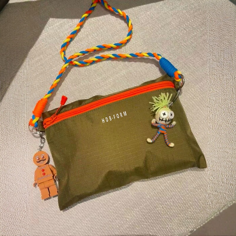 Japanese Fashion Brand Mont Fashion New Bag Men's and Women's Sports Outdoor Bag Waterproof Shoulder Crossbody Bag Simple Style Bag