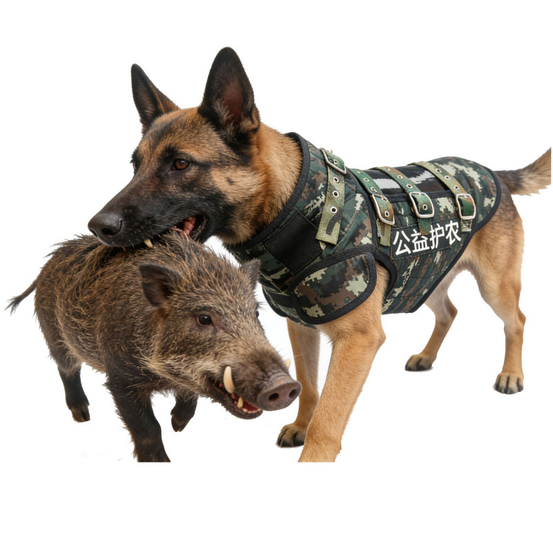 New Anti-Stab Soft Armor, Anti-Cut Dog Armor Vest, Protective Gear for Shepherd Dogs, Rescue Dogs, Anti-Tear and Anti-Bite Wild Boar Armor, Anti-Cut and Wear-Resistant