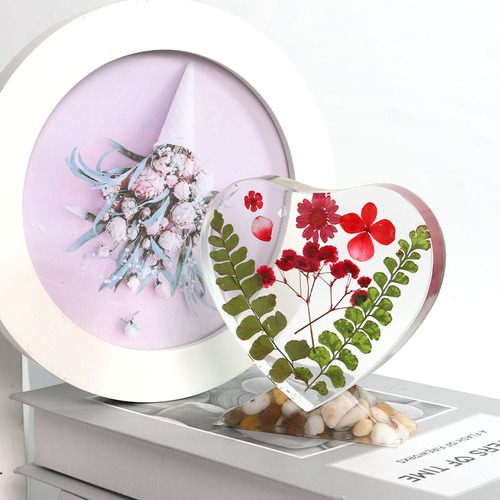 Proud diy silicone mold Valentine's Day photo frame large and small love photo frame silicone mold cross-border exclusive supply
