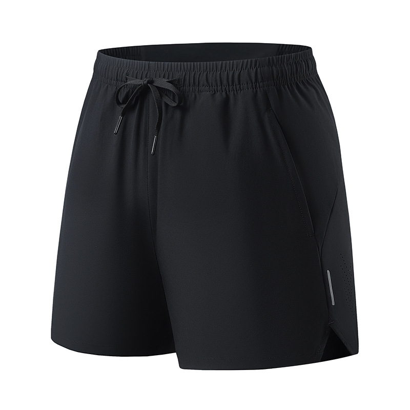 Pantalones cortos para correr transfronterizos, bolsillo de teléfono móvil en verano, nuevos equipos de entrenamiento transpirables de acondicionamiento físico, pantalones grandes