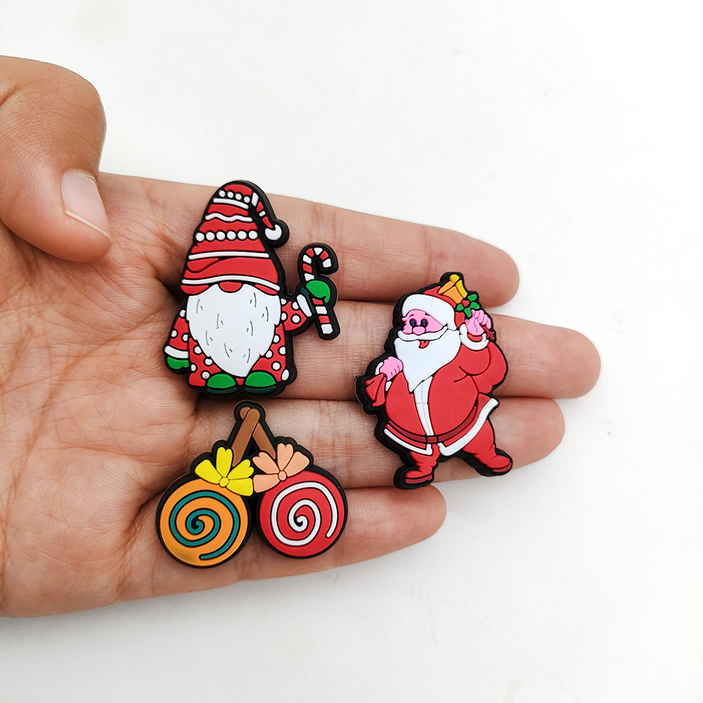 Nuevos zapatos de Navidad flor zapatos de playa con hebilla decorativa