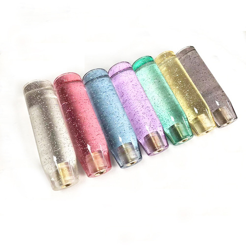 Crystal Flash Silver Car Modification Shift Lever Shift Stick Shift Lever Shift Knob Gear Gear Shift Lever