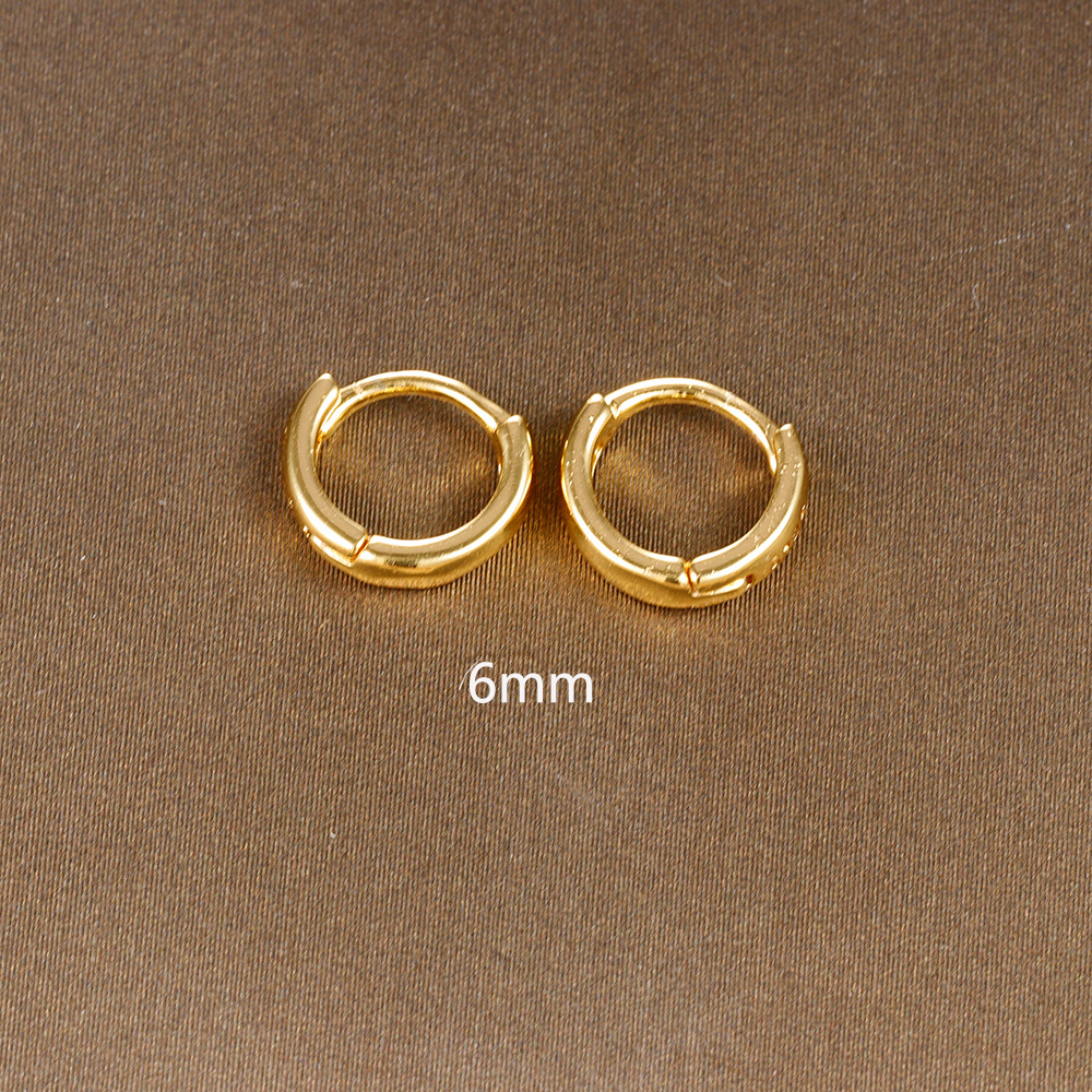 10g Weight Copper Ear Needle Material Zircon Inlay Material Charm Sleeper Hoop Earrings, Drop Earrings Classification 1 Pair Quantity Daily Occasion Copper Material Geometric Pattern Women's Gender Plating Design IG Style Style 1 Pair IG Style Geometric Plating Copper Zircon Drop Earrings 9