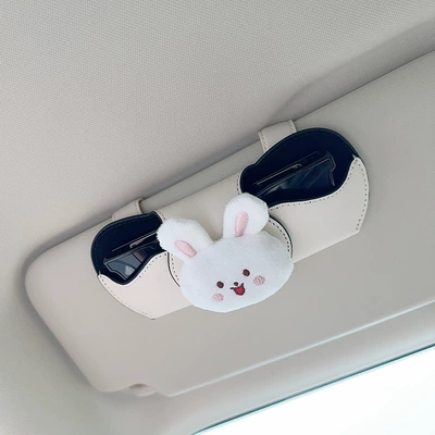 Car Glasses Case, Sun Visor, Car Glasses Clip/Bill Clip