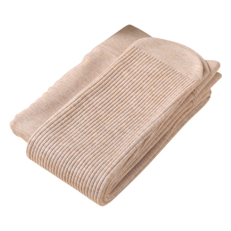 23 Otoño e Invierno Nuevas finas rayas verticales de terciopelo color sólido pantimedias para niñas forradas de vellón cálido pantimedias para niños