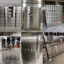 定zhi铁皮柜不锈钢柜文件柜更衣柜储物中药柜定做异形架子柜子厂