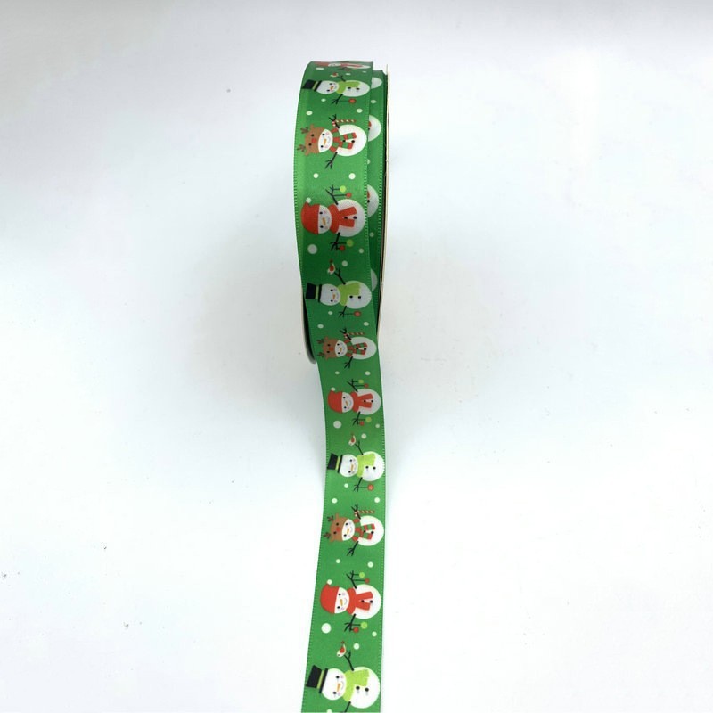 2. cinta de Navidad de 5cm Impresión digital SERIE DE Navidad decoración de fiesta caja de regalo de embalaje Transferencia de Calor impresión cinta lote