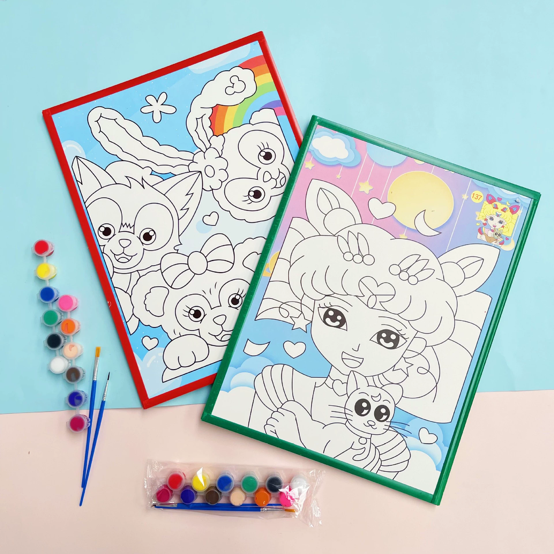 Big children's drawing board, gouache, watercolour, factory direct supply, graffiti, handmade
