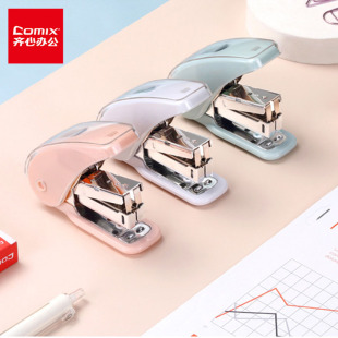 Qixin Morandi Labor-saving Stapler Cute Student Office Stapler Multifunctional Stapler Wholesale