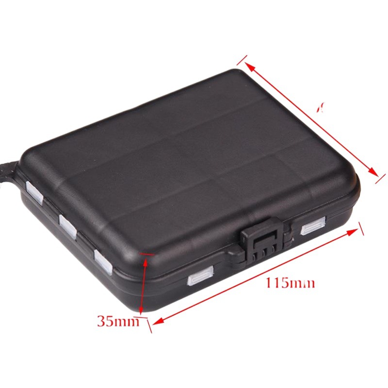 Luya cebo caja accesorios cebo caja de almacenamiento desmontable herramienta cebo caja de accesorios de artes de pesca al aire libre herramientas al por mayor