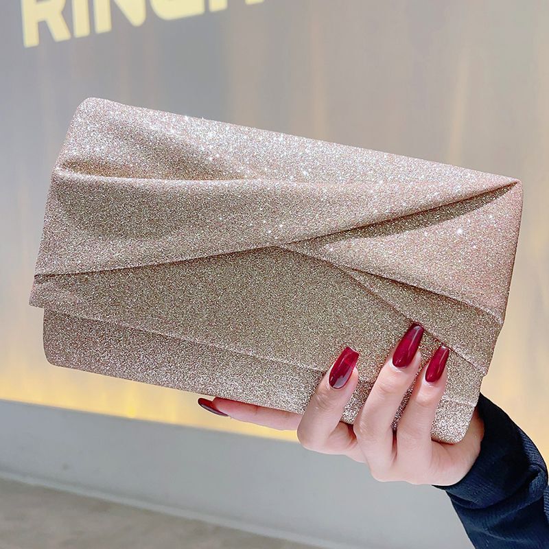 New Evening Clutch Bag for Women, Elegant Ktv Handbag, Single Shoulder Crossbody Fashion Small Square Bag
