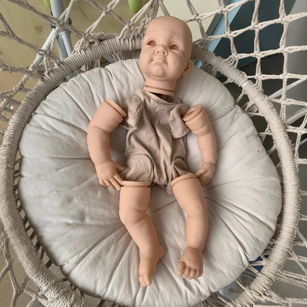 NPK 22 pulgadas muñeca reborn kit conjunto completo con cuerpo y ojos BIBY
