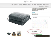 外贸库存尾单批发直播 MIXIBABY法兰绒单层午睡毯 四季通用