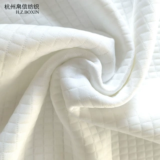 抗起球床垫枕套导电针织提花乳胶枕记忆枕沙发布