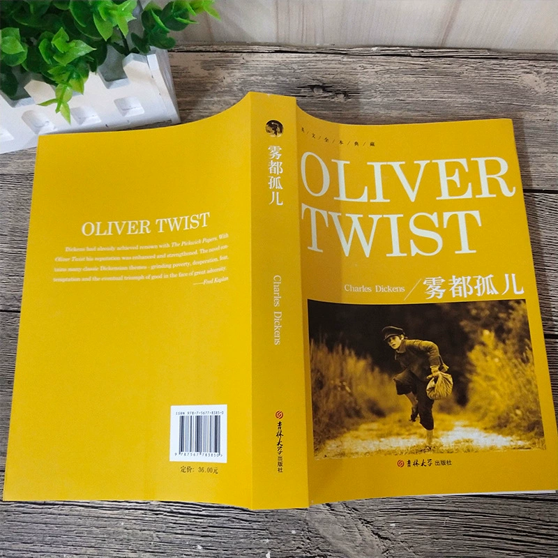 [Фут Бен Но Дивисори] Туман Оз Оливера Тваста подлинная книга, чистая английская версия оригинального издания на английском