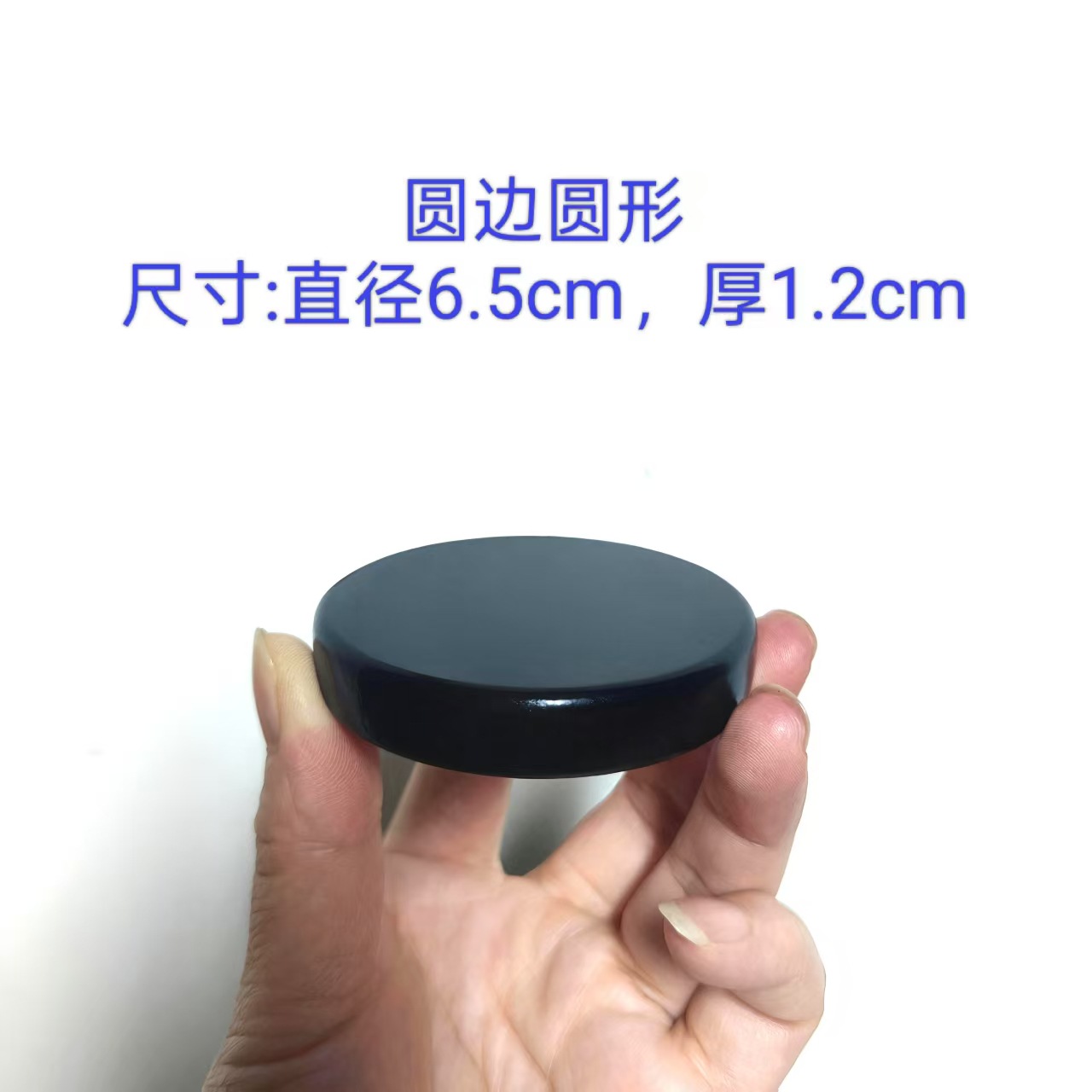 Multi-tamaño redondo base de madera artesanía decoración base hecha a mano muñeca de arcilla muñeca base de madera