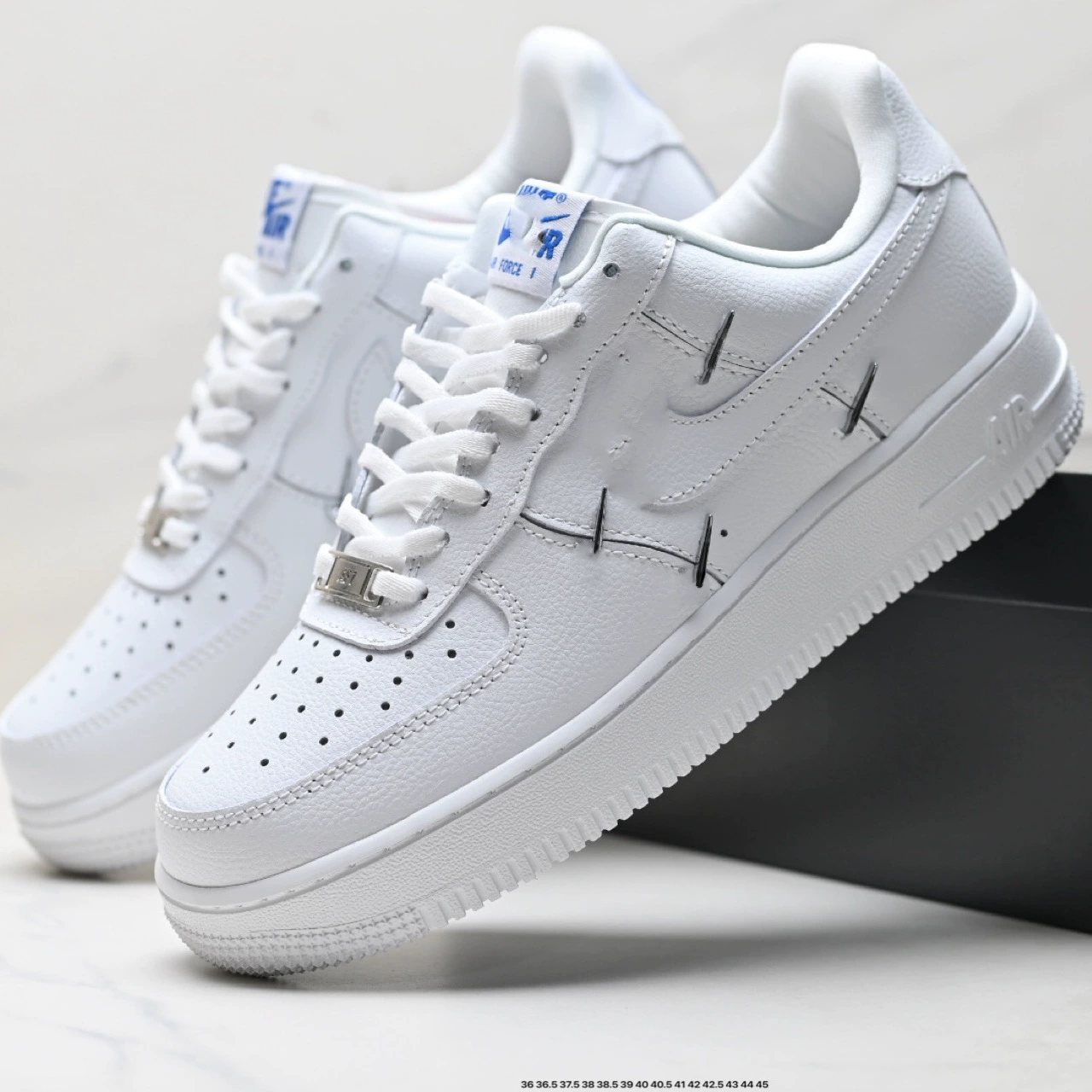 Putian Cross-Border Air Force One White Shoes Valentine's Day Fashion Couple Shoes Campus Casual Sports Sneakers Trendy Shoes