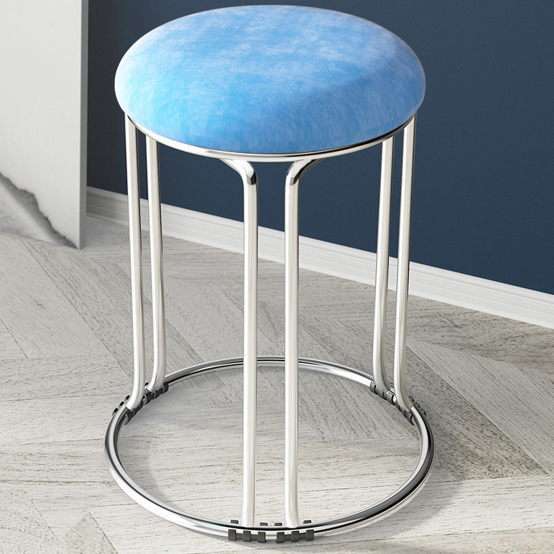 하늘색 스웨이드 실버 다리 ✓ ✓