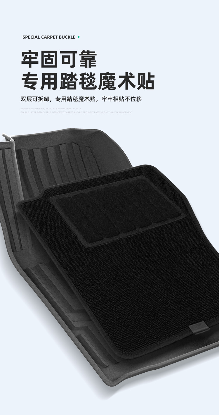 Suitable for 21-26 Models of Tank 300 Car Floor Mats, Tpe Fully Eco-Friendly Floor Mats, Seat Back Cushions, Trunk Mats