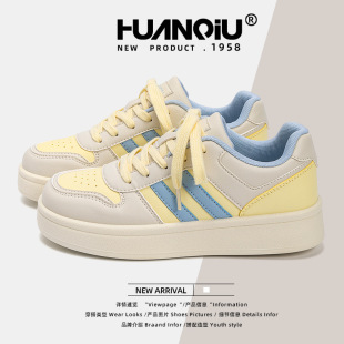 Universal Platform Shoes Women's ZHQ68119 New Spring All-match Niche Students Casual Women's Shoes Women's High-height Shoes