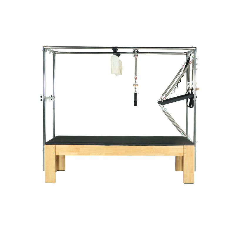Cama de entrenamiento Pilates Cadillac, estudio de yoga, cama de enseñanza privada, 3 - en - 1 Pilates Core Bed