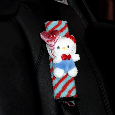 Seat belt shoulder pad pad Kate cat 50th - 50th-anniversary-plush-shoulder-cover