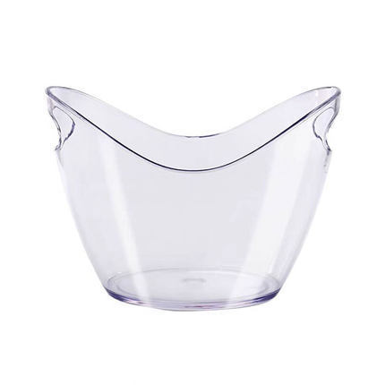 Acrylic commercial thickened ingot ice bucket champagne bucket plastic wine bar KTV soda beer bucket ice cube red wine bucket