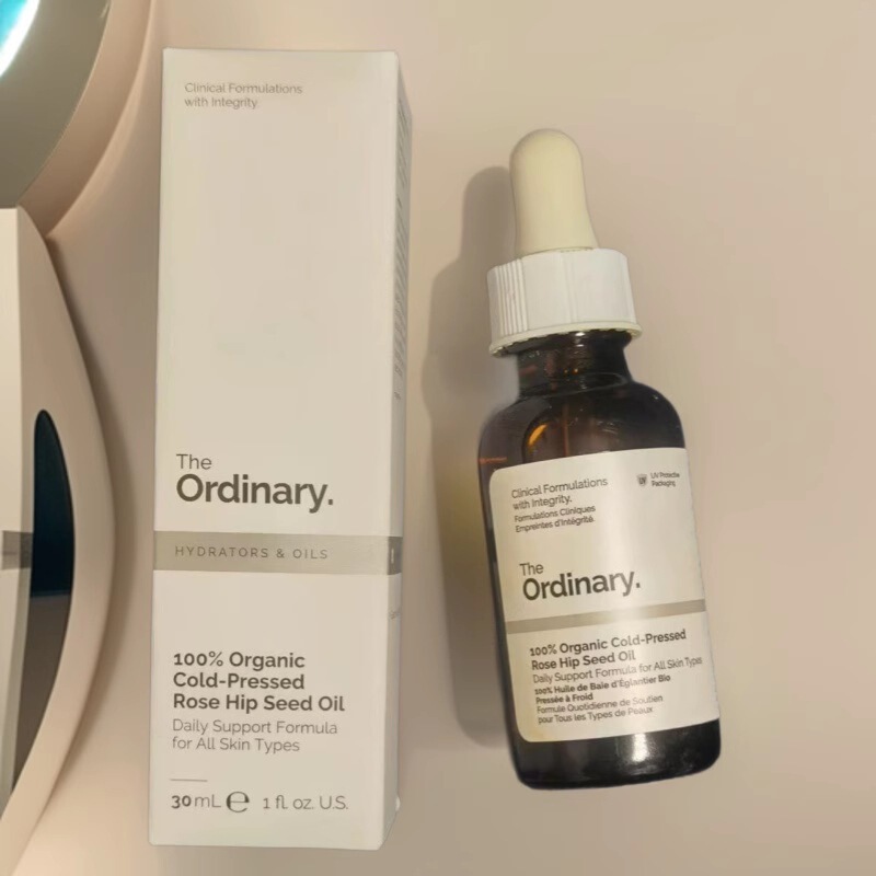 现货 The Ordinary 100%纯度冷榨有机玫瑰果油均匀肤色30ml|undefined