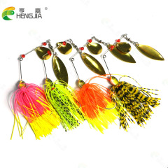 HENGJIA Hengjia Fishing Tackle Lure Road Bait Metal Spinner Blade 15g Hairy Lao Noise Metal Lure