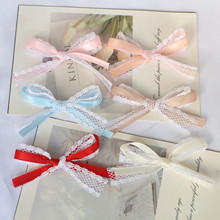 手打蕾丝丝带蝴蝶结DIY发饰发夹鞋袜箱包玩偶手机壳配饰配件新款