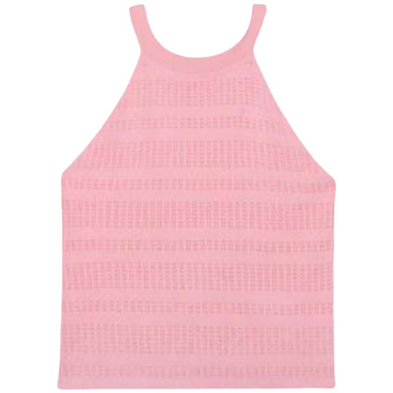Ropa para niños 2023 Nueva ropa de verano para niñas Sling bebé estilo occidental top de verano para niños Chaleco de cuello redondo ropa exterior delgada