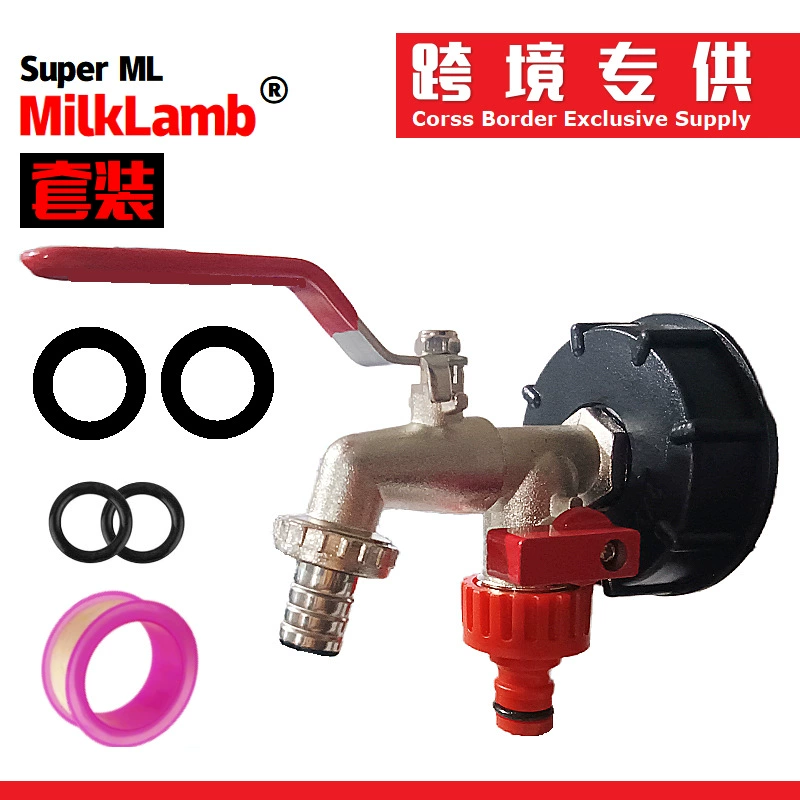 Трансграничный Специально для 1/2 садоводства Цинковый сплав водяной рот один в два и два из двойной смешанной воды из цинкового сплава кран набор