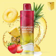 跨境定制草莓菠萝身体油紧致滋润保湿Body Oil护理肌肤外贸加工