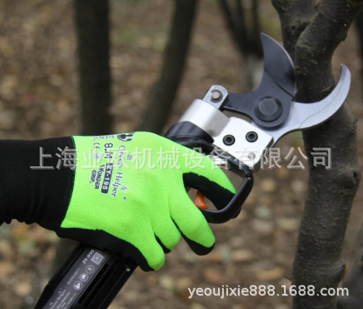 台湾助友ZY-935电动修枝剪 锂电手剪 3公分软树枝电动剪刀