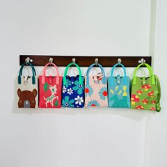 2024小眾新款女包軟硅膠手柄針織手提包單肩斜挎迷你小包包手機包