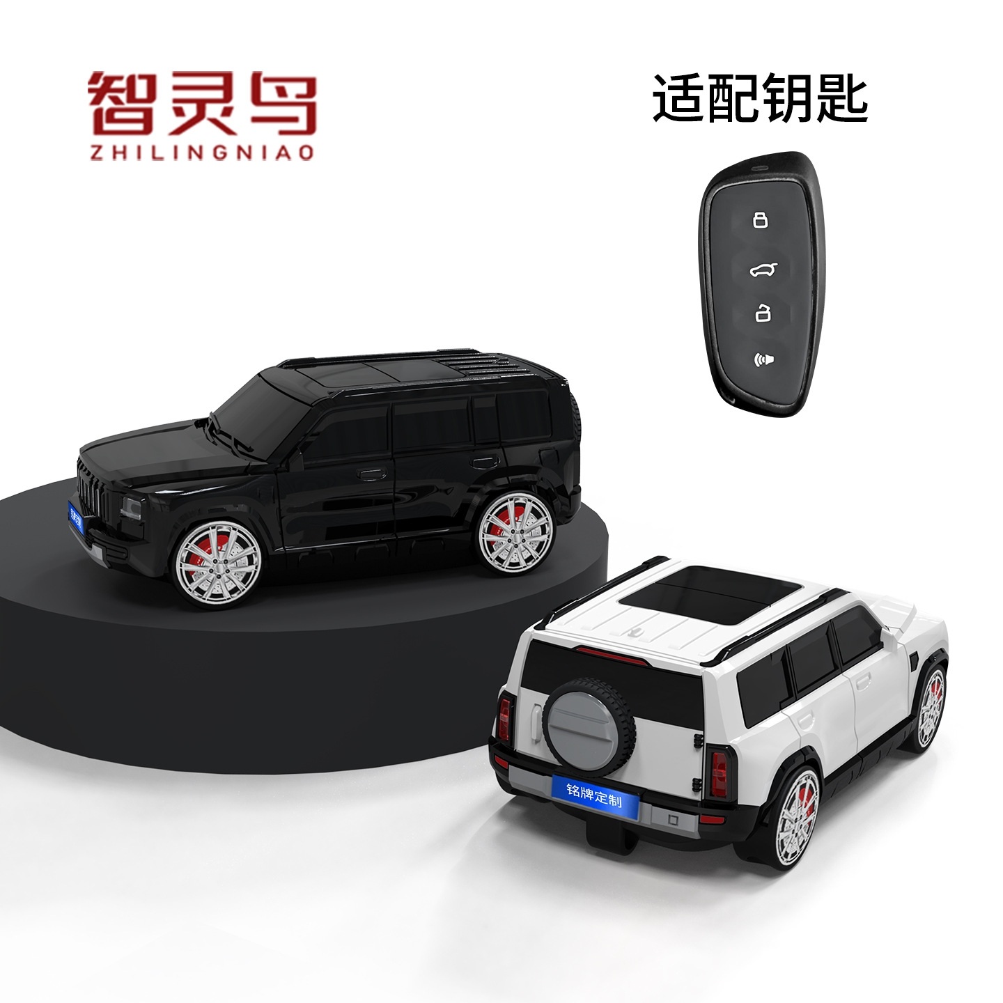 Suitable for Haval Menglong key case, Zhilingbird car model key protective cover, personalized and creative
