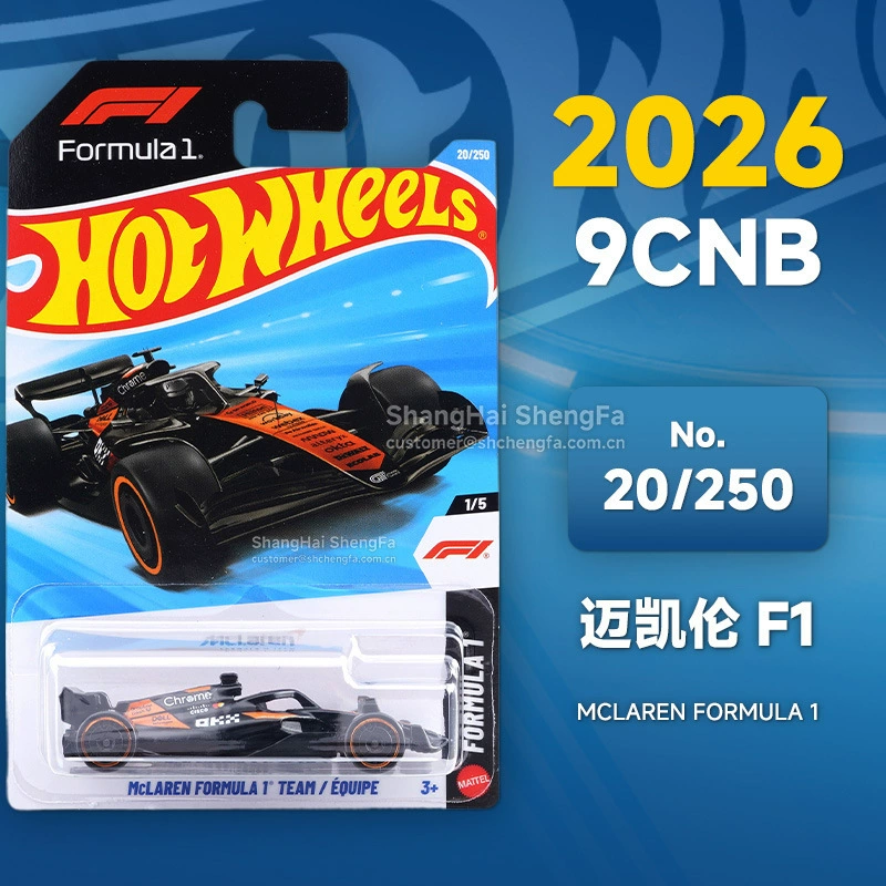 Гоночная модель машины из сплава Hot Wheels C4982 Puka 2026B McLaren F1 Ferrari Pagani Porsche Bugatti
