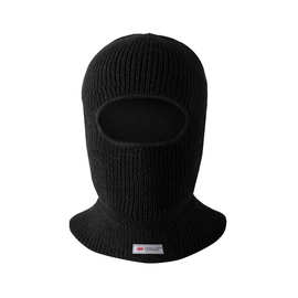 冬季防风防寒保暖单孔强盗帽骑行套头面罩双层腈纶美棉内里针织帽