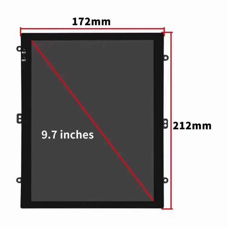 FYT7862 Android 10 eight-core 9.7-inch vertical screen GPS navigation 360 panoramic all-in-one machine carplay 2