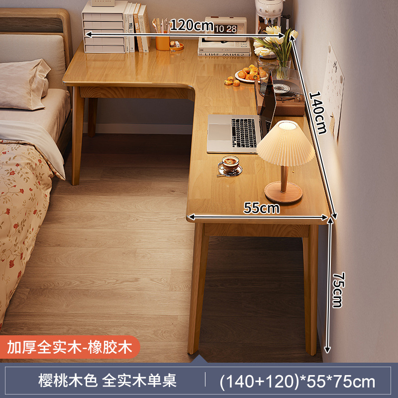 Escritorio de esquina escritorio de escritorio dormitorio escritorio de escritorio de computadora de esquina L-shaped bedside