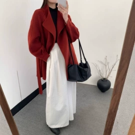 女式毛呢外套;大码毛呢外套