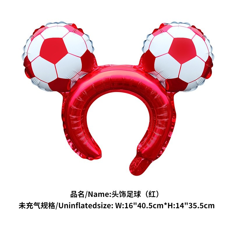 Transfronterizos 2026 Copa del Mundo Serie de globos Estados Unidos, Canadá, México Juego de fútbol Globo de aplausos Globo de trofeo Globo